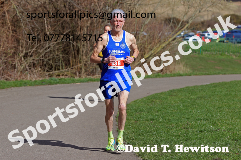 Masters Men Over-50s, 2026 NECAA Royal Signals Road Relays, Hetton Lyons Country Park, Hetton le Hole. Photo: David T. Hewitson/Sports for All Pics